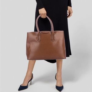 Lauren by Ralph Lauren leather tote